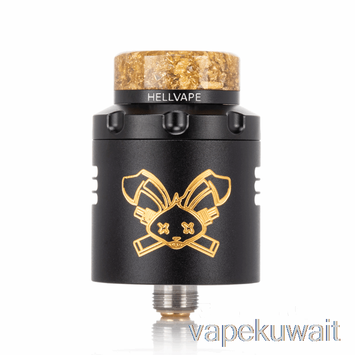 Hellvape Dead Rabbit V3 24mm RDA فيب الذهب الأسود الكويت